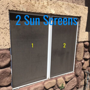 Counting sun screens